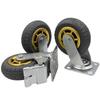 Deyi Heavy-Duty Industrial Rubber Caster Wheel