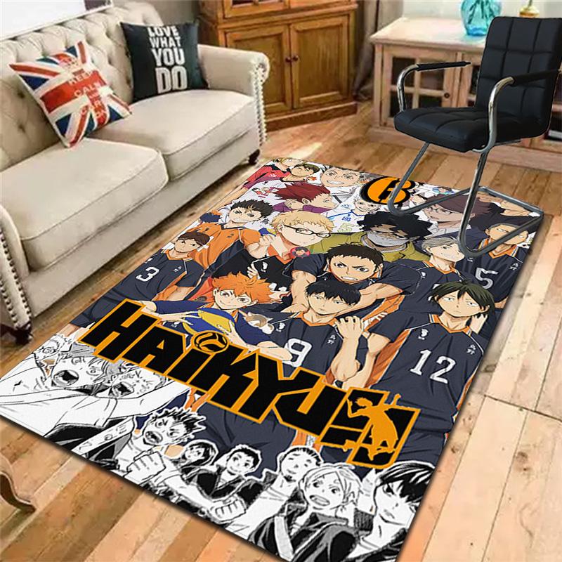 Haikyu Rug Floor Mat for Living Room or Bedroom Soft and Comfortable Carpet a Gift for Birthday and Holiday.NFF0928579