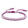 Women's Two-Color Ethnic Knot Bracelet: High-End Handwoven Jewelry