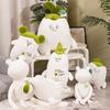 Sweet Waiwai Radish Plush Toy Pillow Doll Ice Bean Bean Frog Seal Doll Cute Summer Rag Doll