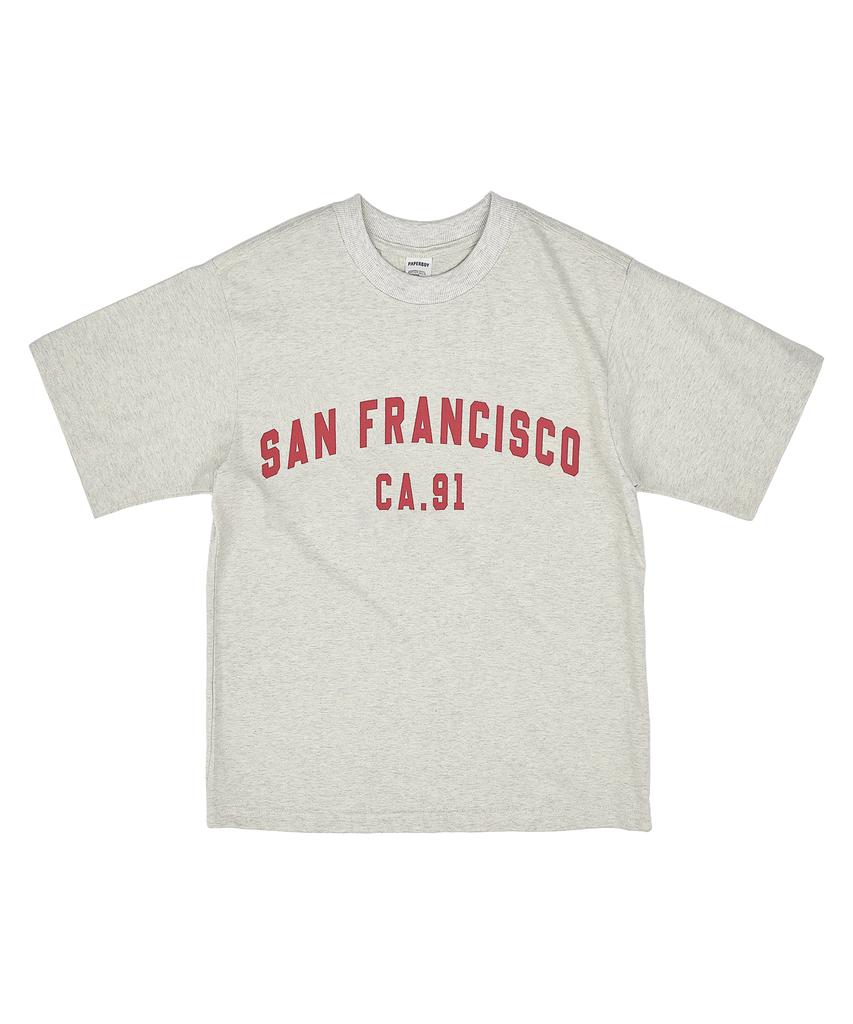 PAPERBOY San Francisco 91 Short Sleeve T-Shirt - Black