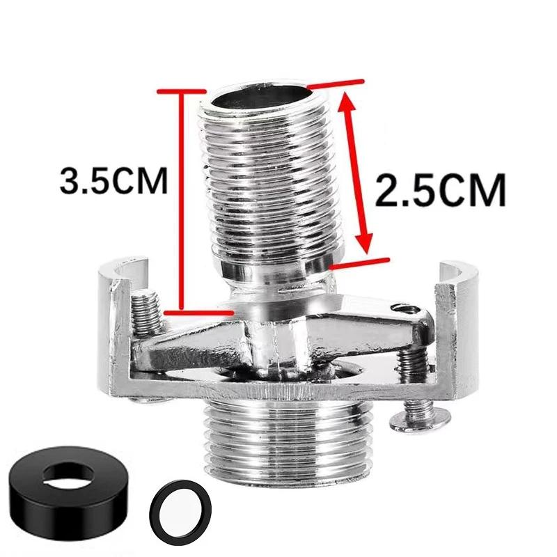 40 Degree Adjustable Wall Mounted Faucet Copper Angled Curved Foot Eccentric Screw Corner for Adjust Angle Of Intake Pipe