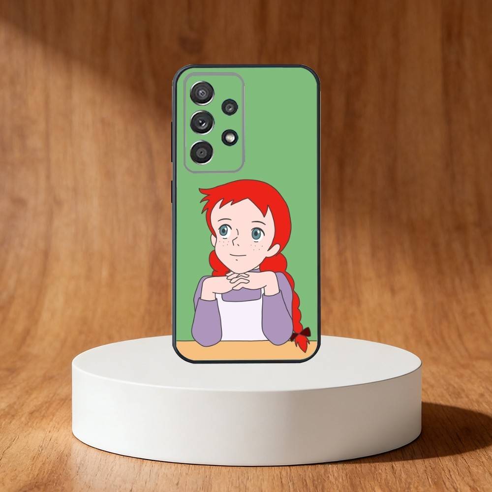 Anne of Green Gables Anne Shirley Phone Case For Samsung S25,S24,S21,S22,S23,S30,Ultra,S20,Plus,Fe,Note,10,9,5G Black Cover