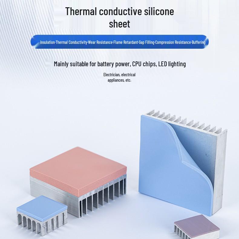 High Thermal Conductivity Silicone Gasket for Graphics Card Heatsinks Consult Customer Service for Free Sample