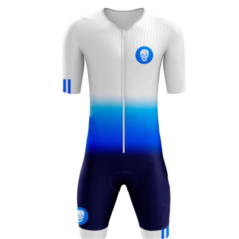 Tuta da Ciclismo Tuta da Triathlon Monopezzo Body Aderente Fantasia Verticale Mountain Bike Bici da Strada Pattinaggio a Rotelle Tuta Traspirante 2026 Set Tuta da Ciclismo Monopezzo