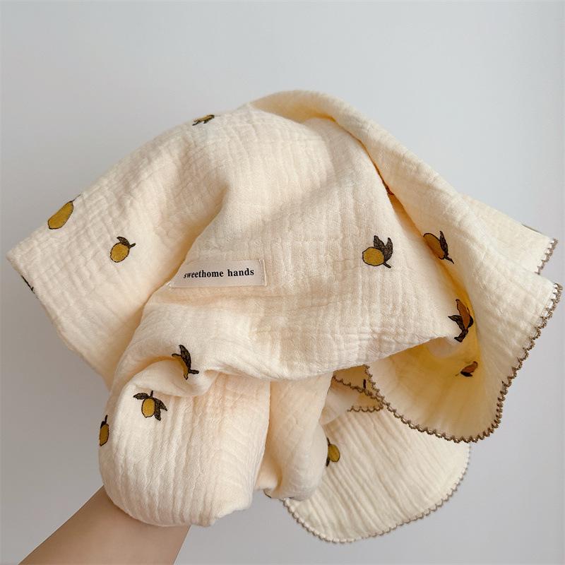 A-Listen Blogger Stil Baby Mullwindel Decke & Pucktuch aus reiner Baumwolle