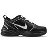 Nike Air Monarch 4 Slip Resistant Slip Resistant Low top Chunky Sneakers Unisex Black 415445-001(Team40-)