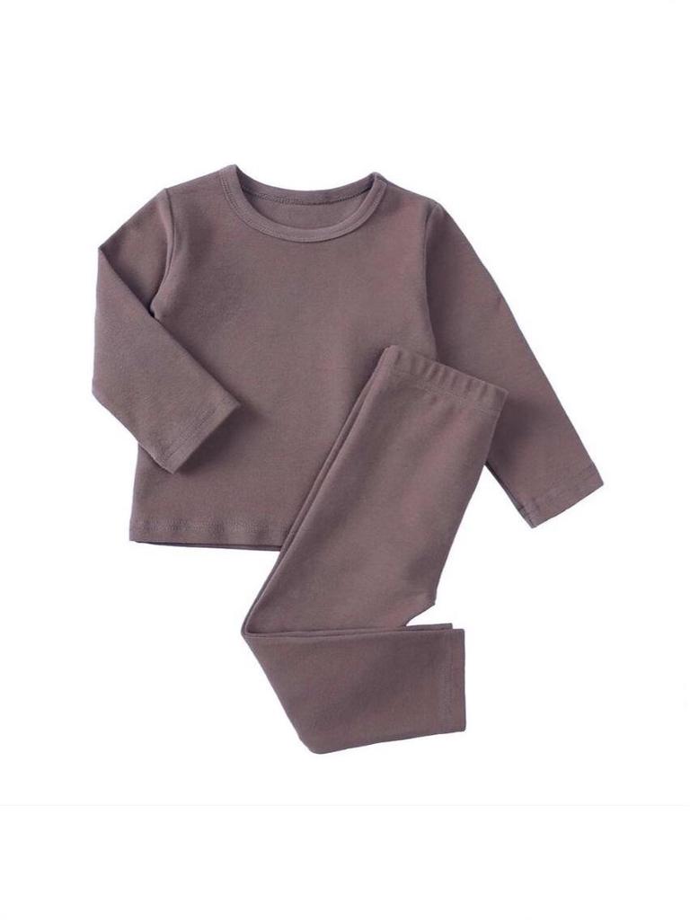 Warm Korean Velvet Girls' Pajama Set for Autumn/Winter