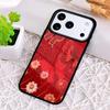 Butterflies Hibiscus Flowers Phone Case for iPhone 17 Air 16 15 11 12 14 13 Pro Max Shockproof Cover