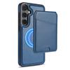 For Samsung Galaxy A15 4G/5G Case Compatible with MagSafe Detachable Card Holder Kickstand Leather Phone Back Cover