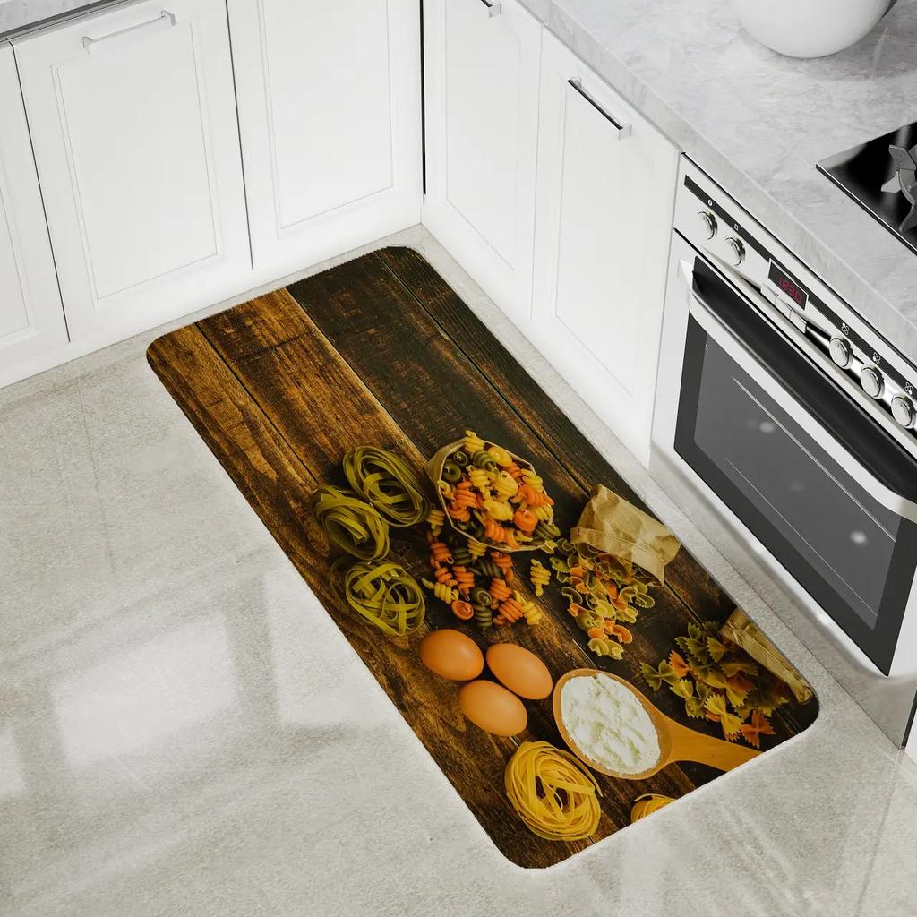 Long kitchen carpet home entrance door mat bedroom living room decoration bedside carpet corridor balcony bathroom non-slip mat