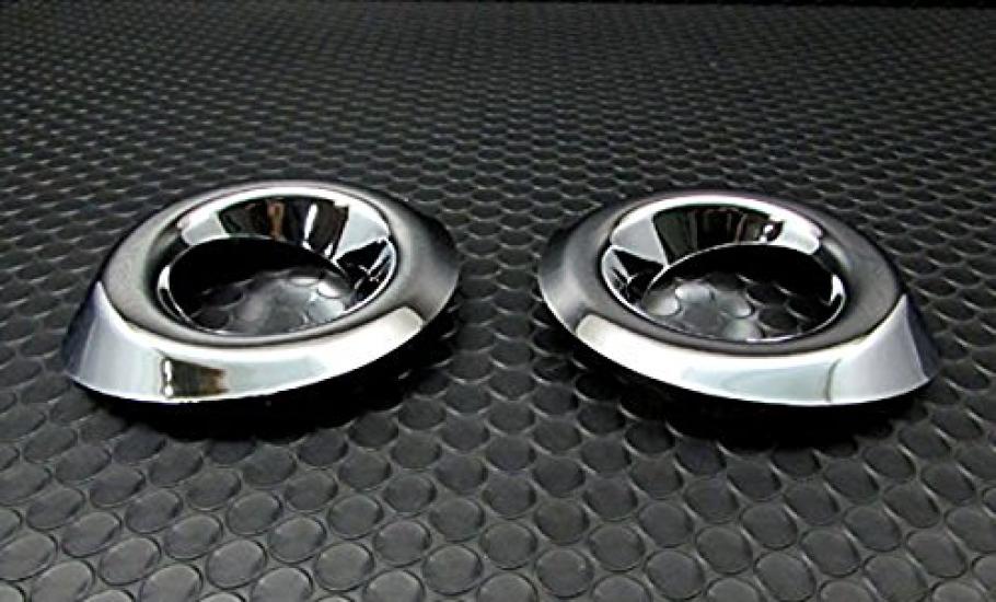 BRIGHTZ Chrome Fog Light Covers for Wagon R Stingray MH34S MH MH34 34 Stingray 15539 (F-Type) (Late Model) [FOG-COV-203]