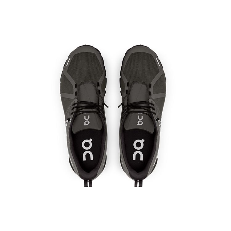 ON Cloud 5 Wasserdicht Olive Schwarz Herren Sneaker Grün 59.98840