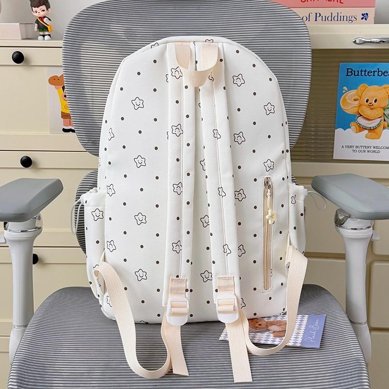 Schoolbag Japanese Lolita Style Lace Bow Lace Backpack Cute Girlfriend Style Shopping Trip Small Backpack