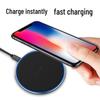 Ultra-Thin X8 Aluminum Alloy 10W Wireless Fast Charger for Mobile Phones