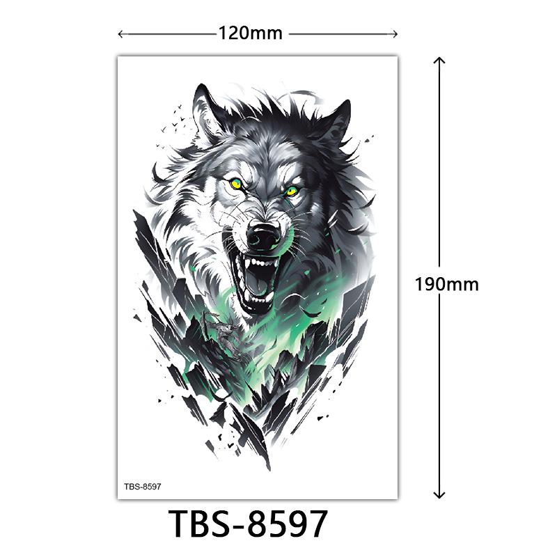 Waterproof Tattoo Sticker, Totem Character Animal Tattoo Sticker Tattoo