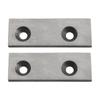 781-0490 Shredder Chipper Blade Replacement for 240640 240645 Fits OEM 981 781 with 3 3/8 Length 1/4 Width 7/8 Center Bolt
