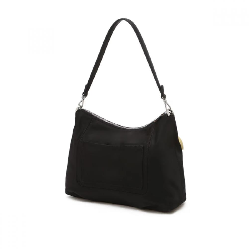 Daks Misty Flower Black Flower Charm Nylon Shoulder Bag Dcba6f527bk