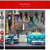 Heavy-Duty Storage Straps Reusable Extension Cord Ties Garage Organizer For Cable Hose Power Cord Rope Strap Loop Hangers