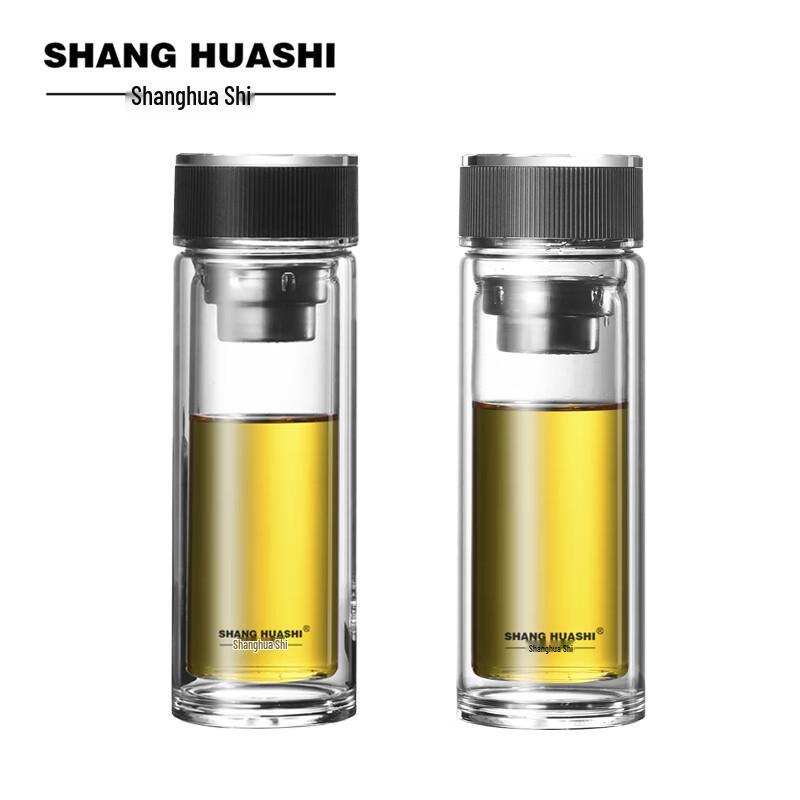SHANG HUASHI Fashion Double Wall Glass Cup