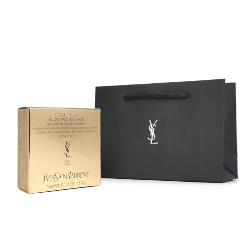 [Official Japanese Product] Yves Saint Laurent Radiant Touch Glow Pact SPF50+ PA++++ (#B20, Lighter Skin Tone) 12g Cushion Foundation for Glowing, Moi