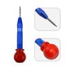 Spring Loaded Center Punch Tool with HSS Steel Tip for Precision Marking and Emergency Escape