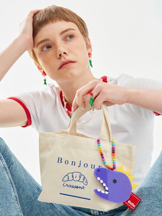 

MYBOO Crr Dino Mirror Keyring - purple keyring