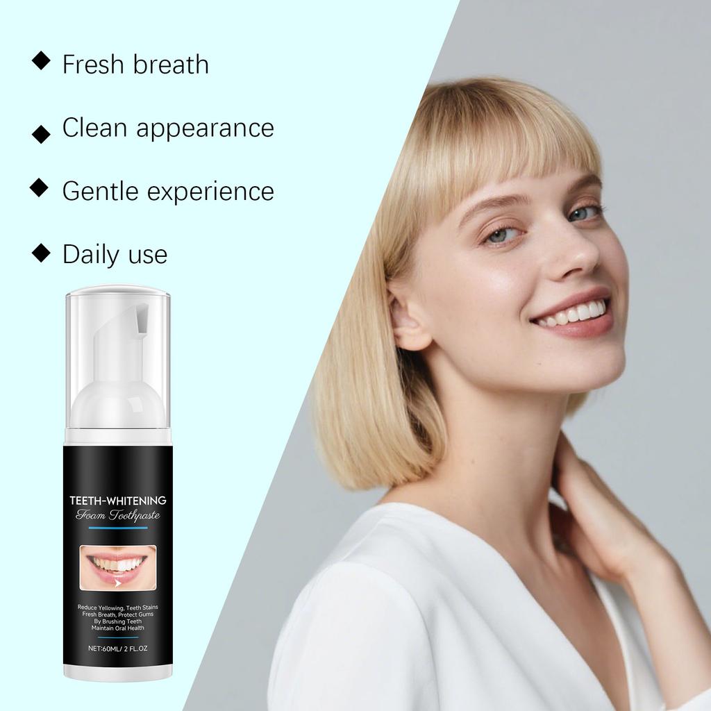 Natural Whitening Tooth Cleaning For Oral Cleaning, Removing Yellow Stains And Whitening Teeth.