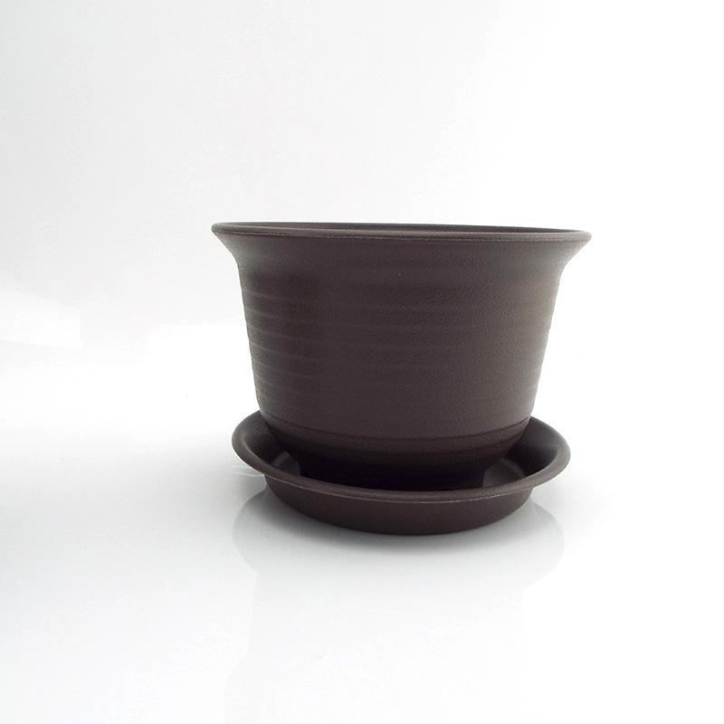 

15 см пластиковый садовый цветочный горшок для сочных растений, детские горшки для овощей, домашний инструмент, поднос, цветочный горшок для бонсай, трав D4