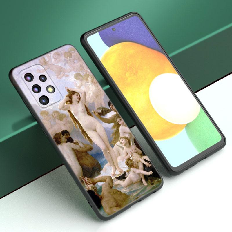 Art Painting Of God Phone Case For Samsung A04 A21 A30 A50 A52 S A13 A14 A22 A23 A32 A53 A73 5G A11 A12 A31 A33 A51 A70 A71 A72