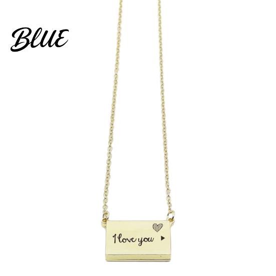 Rectangle Locket Pendant Necklace Photo Memory Alloy Keepsake Gift