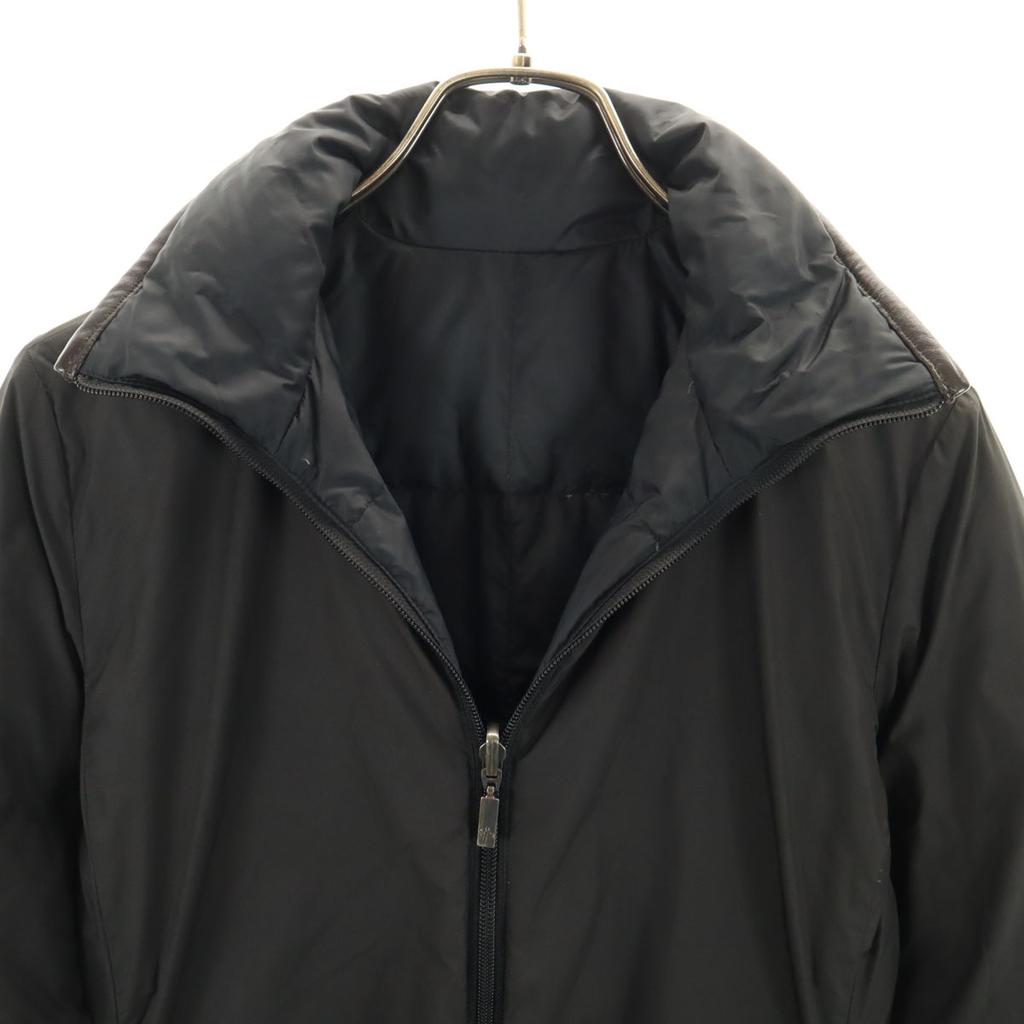 Moncler Wende-Daunenmantel Anthrazit Schwarz Damen Gebraucht