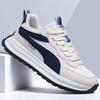 Shoes Men's 2025 New Korean Edition Fashion Versatile Breathable Running Shoes Lightweight and Comfortable Mesh Casual Shoes Sneakers