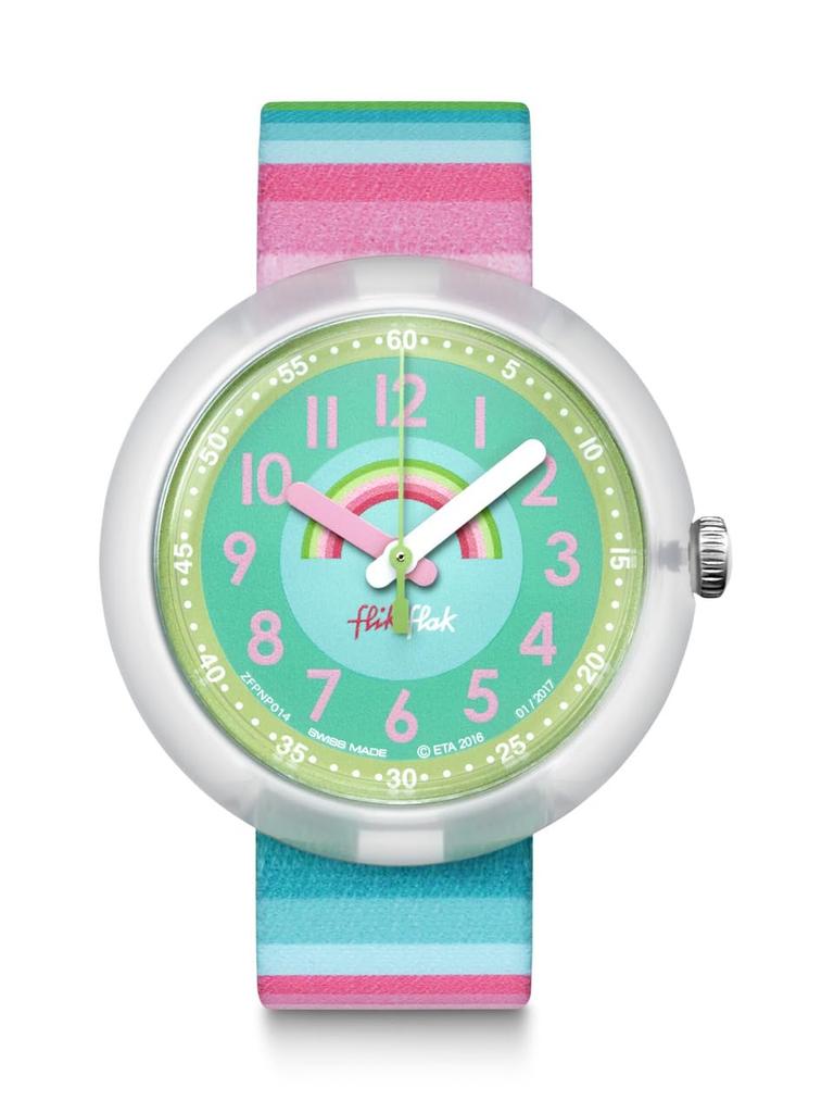 FLIK FLAK Power Time STRIPY FPNP014 Kids' Watch, 5+, DREAMS, Girls', [Official Import]