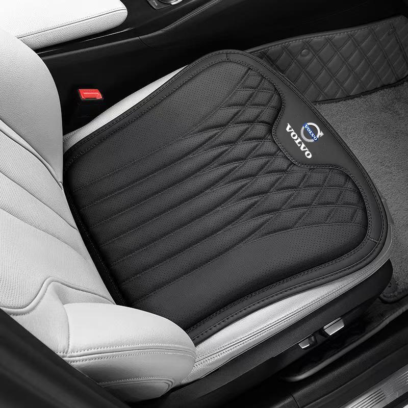 For Volvo XC60 XC90 V40 V60 S60 V50 C40 XC40 V70 V90 S80 EX90 C30 Leather Car Seat Cushion Lumbar Support Auto High End Interio