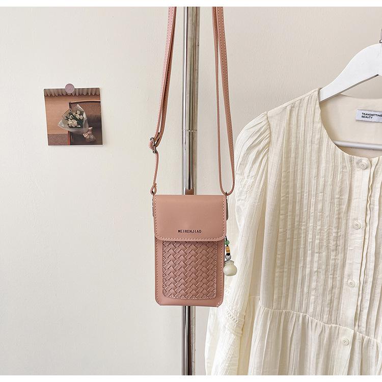 Women's Woven Crossbody Phone Bag - 2026 Versatile, Lightweight & Fashionable