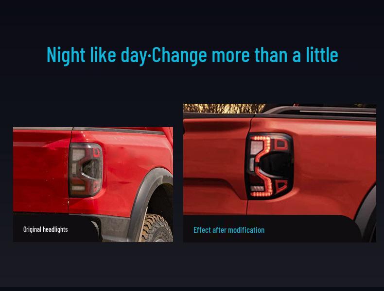 2022+ Ford Everest/Ranger LED Streamer Turn Signal Taillight Assembly