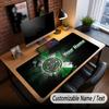 Large Mouse Pad Celtic FC Print Custom Name Text Desk Mat for Office Gaming