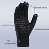Herren Winter Warme Touchscreen Handschuhe Verdickt Kälteschutz Thermisch Anti-Rutsch Gestrickt für Outdoor-Sportarten Radfahren Wandern Handschuhe