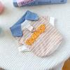 [Special Offer] Pet Dog Clothes Pet Supplies Spring and Summer Breathable Comfortable Embroidery Fake Two Pieces