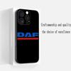 D-dafs Logo Car Logo Fashion Pattern Phone Case For iPhone 17 16 E 15 14 13 12 Plus Mini Pro Max Soft Black Shockproof Cover