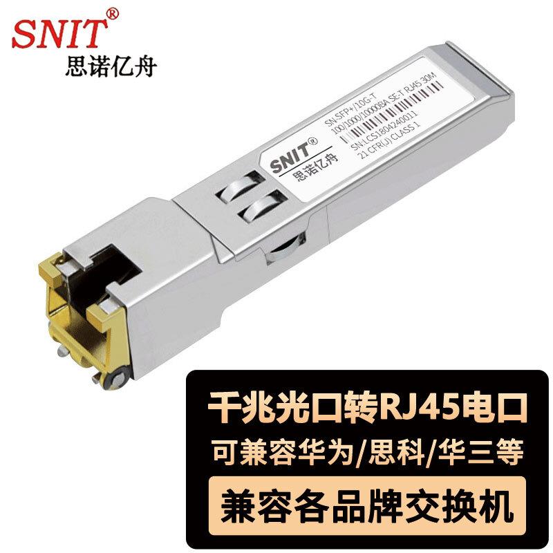 SNIT SFP/SFP+ Optical Transceiver Modules