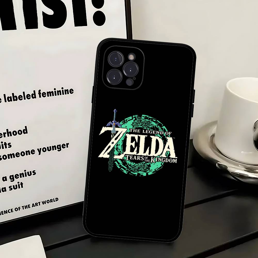 Hot Game L-Legendes-Z-Zeldaes For Iphone 17 Air 16 15 14 13 12 11 Pro Max Plus Black Cover TPU Soft Phone Case