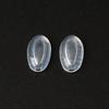 10Pairs(20pcs)Eyeglasses Push-in Soft Silicone Nose Pads For Plastic Steel Glasses Nose Pads