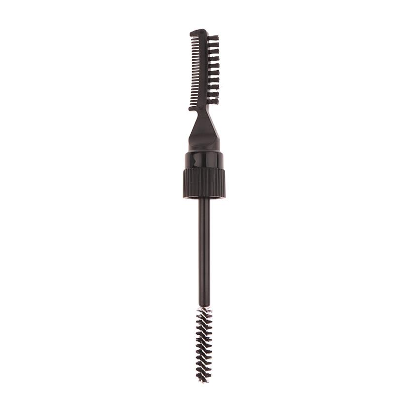 10ml Prázdná tuba na řasenku s duálním štětečkem DIY plnitelná lahvička na gel na obočí Kosmetické obaly pro prodloužení řas