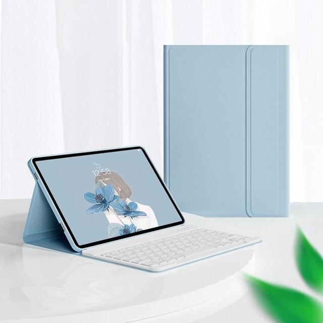 Pouzdro na klávesnici pro Lenovo Xiaoxin Pad Pro 11,5" PU kožený kryt s klávesnicí a myš pro Lenovo Xiaoxin Pad 11 J606F J706F
