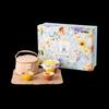 JOYYE Zhuoyi Floral Ceramic Travel Tea Set