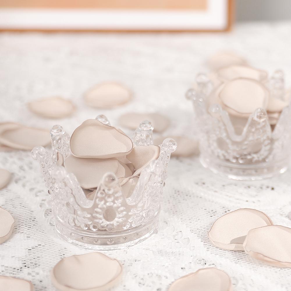 50/100 Pieces 4 Cm Artificial Petals Rose Fake Flowers Valentine's Day Gif House Room Wedding Decoration Scene Diy Craft