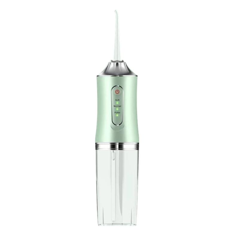 

Electric Water Floss, Intelligent Chip, Precise Pressure Control, Oral Irrigator, Used For Deep Teeth And Gum Cleaning зелений