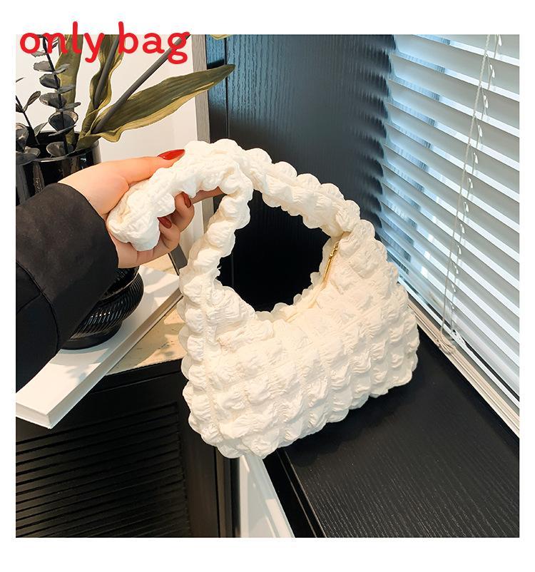 Cute Bubble Single Shoulder Bag For Daily Use With Zipper Closure And Polyester Lining
